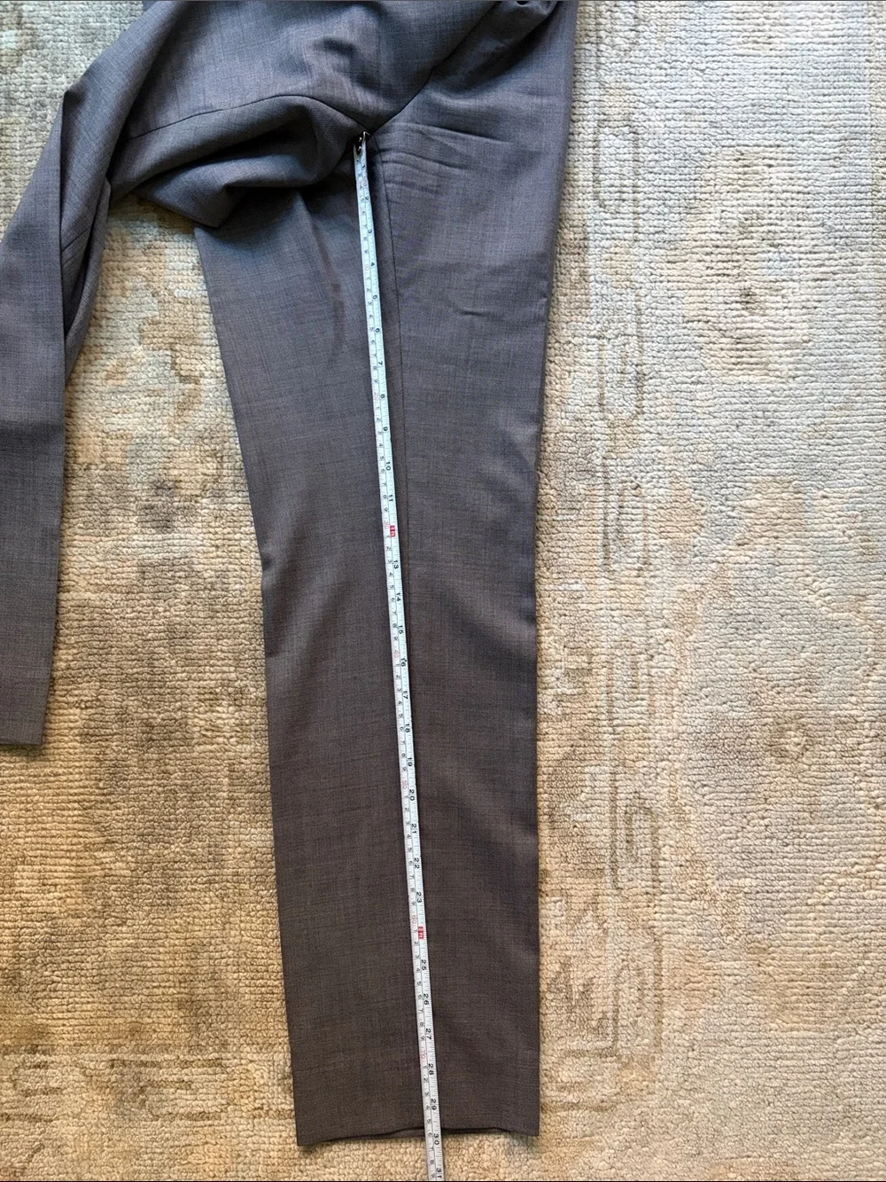 Banana Republic Men’s Trabaldo Togna Slim Wool Suit 38R Jacket 31x30 Pants - Picture 9 of 10